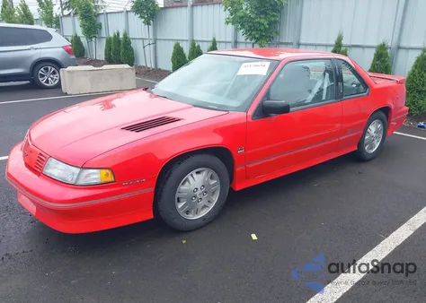1992 Chevrolet Lumina Z34 из США, поврежденный, VIN 2G1WP14X6N9105487